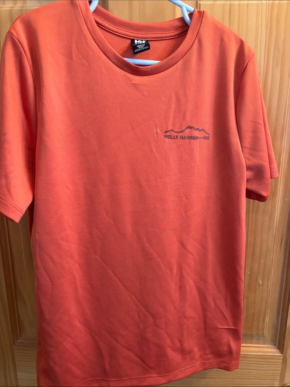 Helly Hansen Kids Short Sleeve Performance Tee — Orange